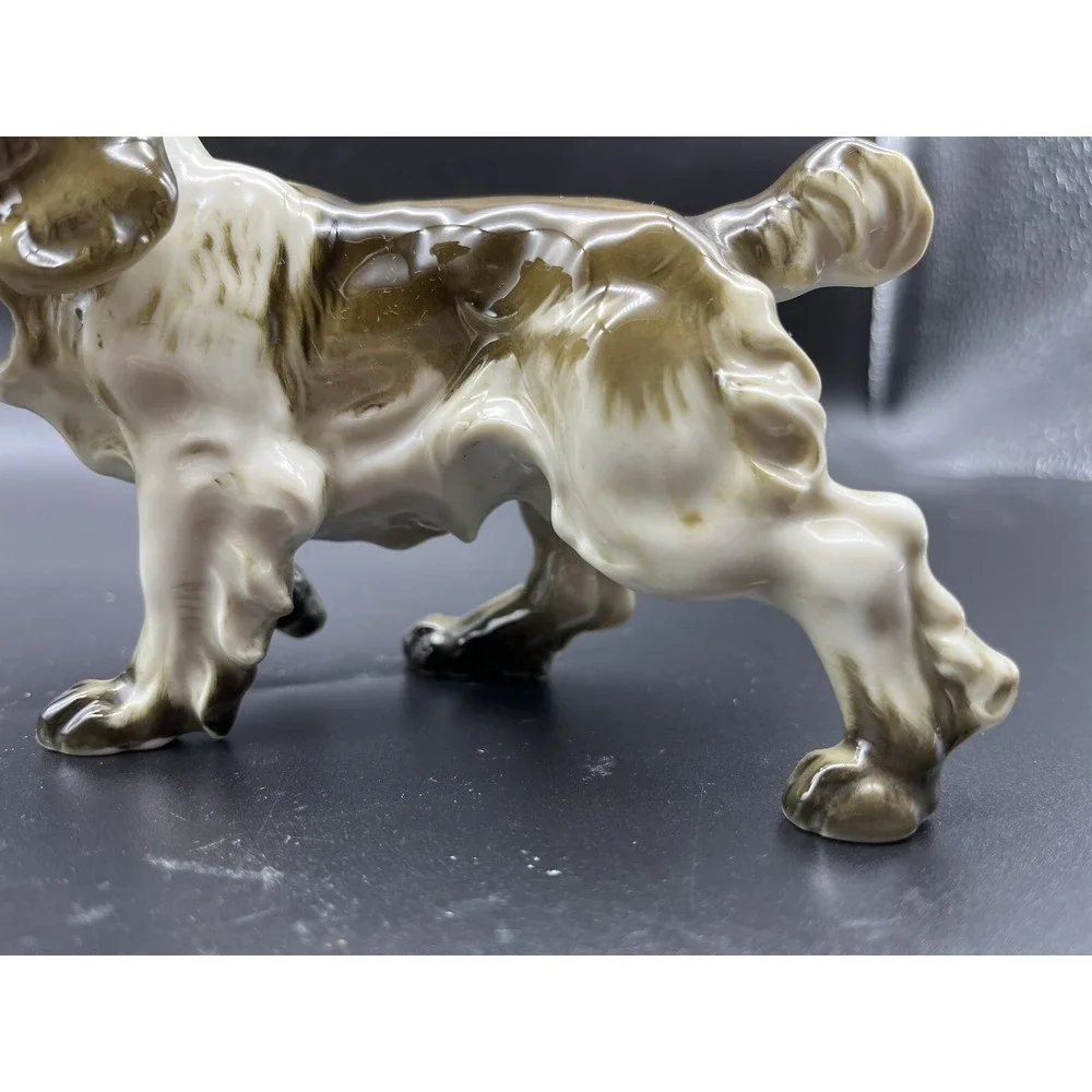 Vintage Hutschenreuther Springer Spaniel Dog Figurine 4